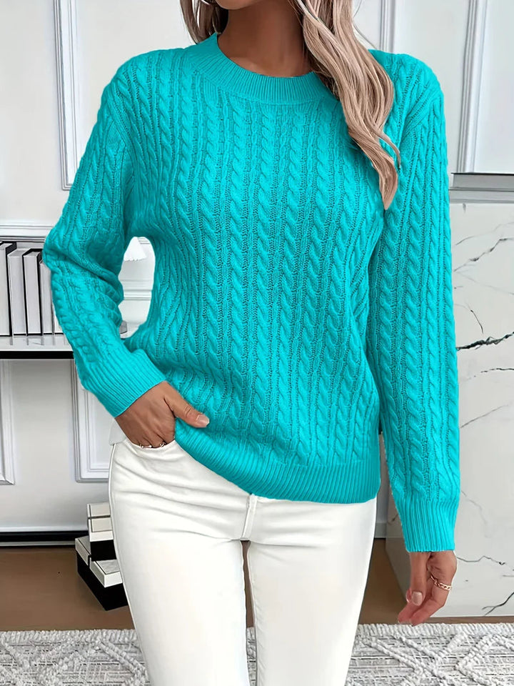 KAROLINA SWEATER | CIEPŁY DZIANINOWY SWETER