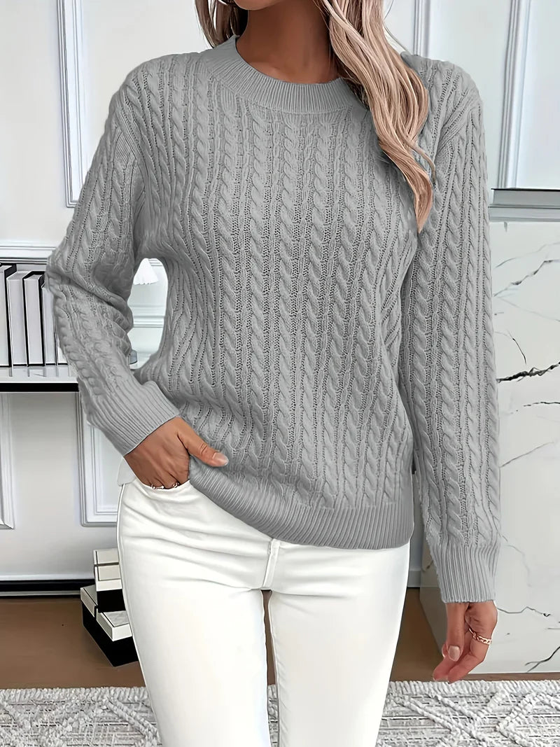 KAROLINA SWEATER | CIEPŁY DZIANINOWY SWETER