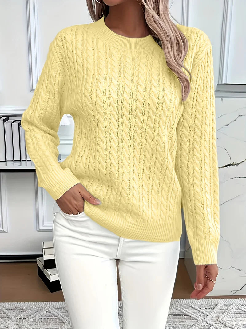 KAROLINA SWEATER | CIEPŁY DZIANINOWY SWETER