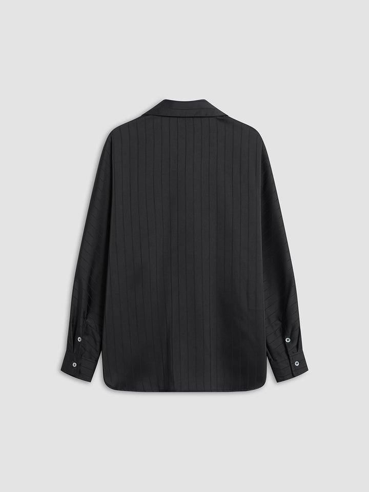 Koszula z kołnierzykiem i guzikami Charlotte, oversize