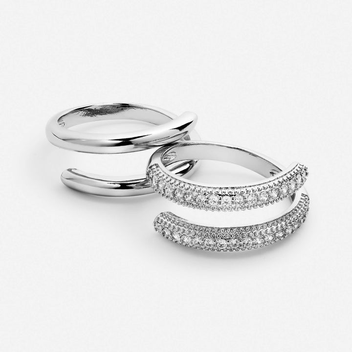 Pierścionek Léa Warstwowy