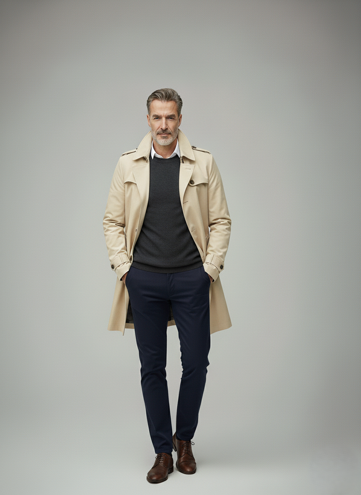 Avelin™ | Męska gabardyna