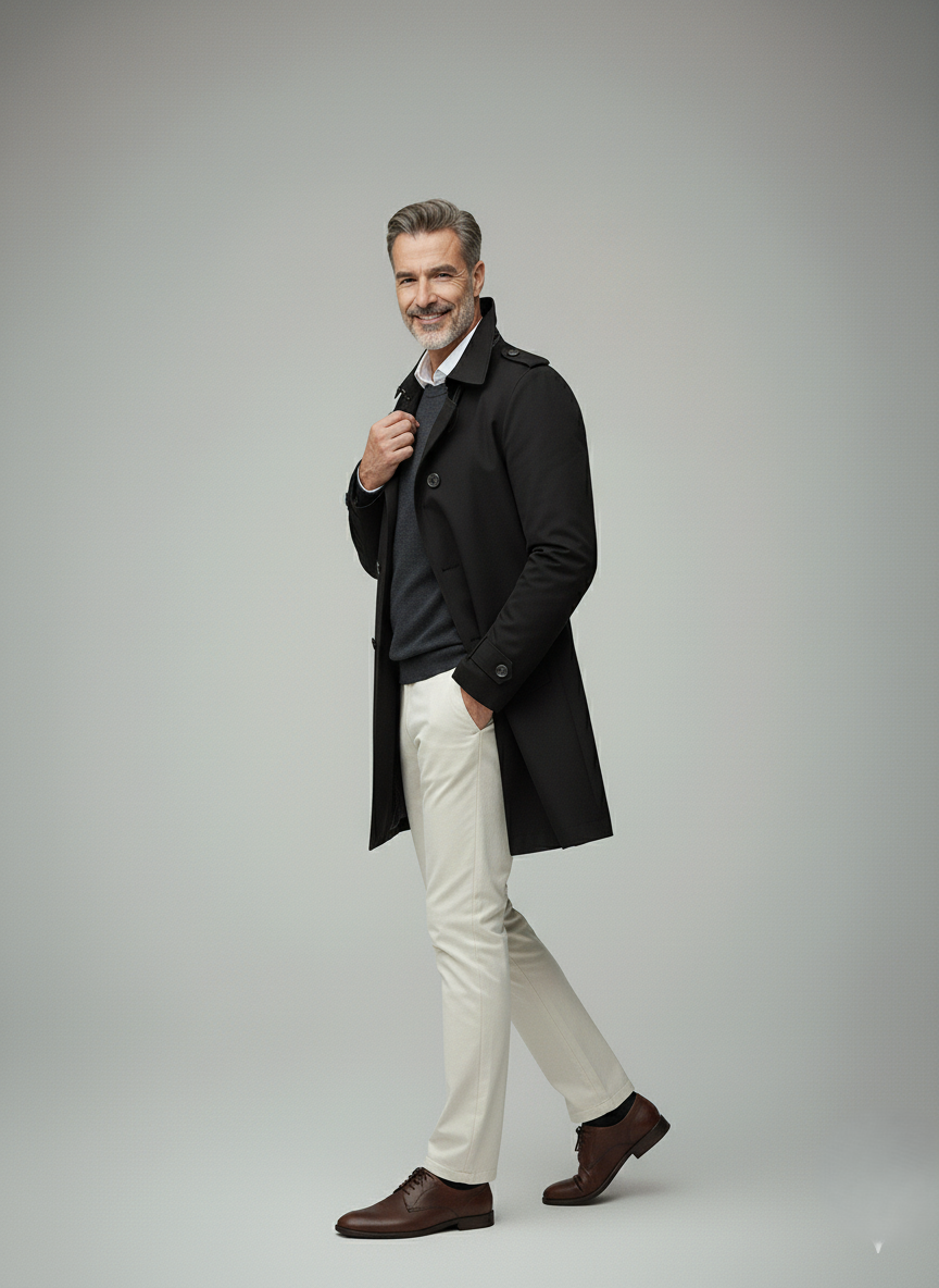 Avelin™ | Męska gabardyna