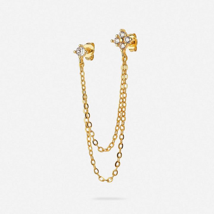 Kolczyki Łańcuchowe Grace