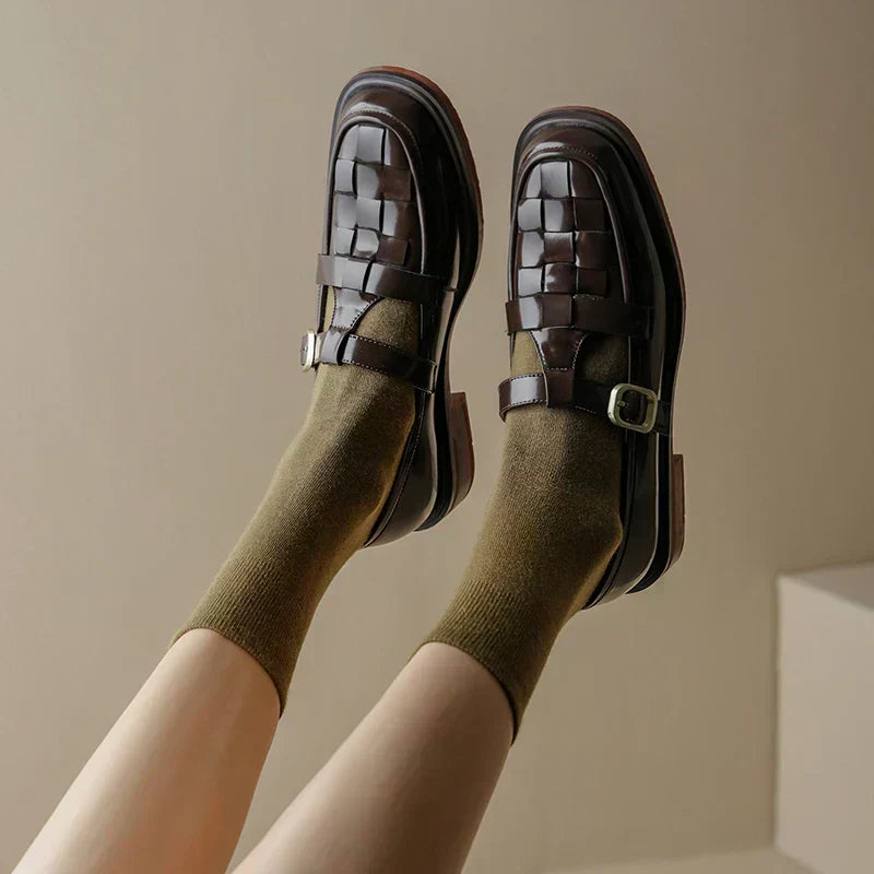 NOVELLA | PŁASKIE BUTY RETRO