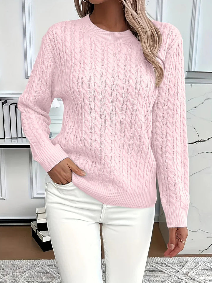KAROLINA SWEATER | CIEPŁY DZIANINOWY SWETER