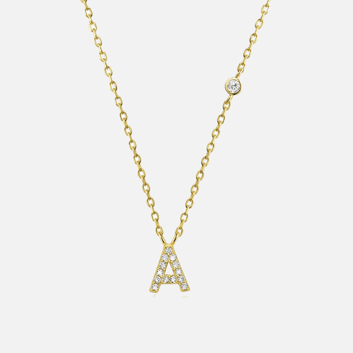 Naszyjnik z Kamiennymi Literami